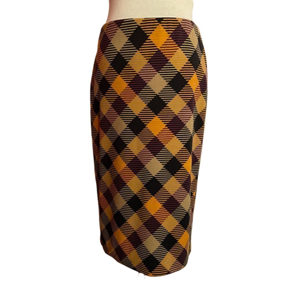 ❤️ Grace Elements Plaid Pencil Skirt Size S